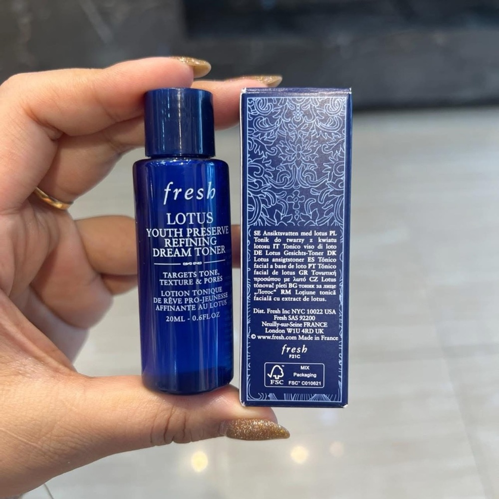 Fresh Lotus Youth Preserve Toner - Deep Blue